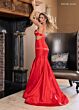 Rachel Allan 70706 Godet Skirt Sweetheart Neck Cutout Dress