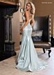 Rachel Allan 70706 Godet Skirt Sweetheart Neck Cutout Dress