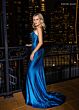 Rachel Allan 70714 Plunging Neckline Strapless Embellished Dress