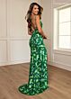 Rachel Allan 70725 Strappy Back Sweetheart Neck Embellished Dress