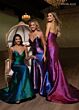 Rachel Allan 70743 Strapless Sweetheart Neckline Metallic Dress
