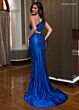 Rachel Allan 70744 Side Slit One Shoulder Cutout Dress