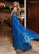 Rachel Allan 70746 Side Tail Illusion Corset Glitter Dress