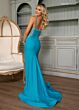 Rachel Allan 70775 Illusion Sides Sweetheart Neck Embellished Dress