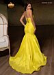 Rachel Allan 70792 Ruched Top Strapless Trumpet Dress