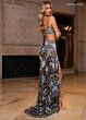 Rachel Allan 70794 Slit Skirt Embellished Two Piece Dress
