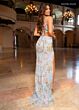 Rachel Allan 70794 Slit Skirt Embellished Two Piece Dress
