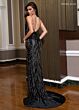Rachel Allan 70850 Side Slit Bare Back Embellished Dress