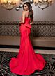Rachel Allan 70857 Bow Back Strapless Corset Dress