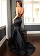 Rachel Allan 70869 Godet Skirt Strapless Sweetheart Neckline Dress