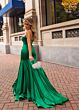 Rachel Allan 70869 Godet Skirt Strapless Sweetheart Neckline Dress