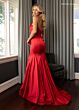Rachel Allan 70869 Godet Skirt Strapless Sweetheart Neckline Dress
