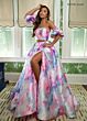 Rachel Allan 70921 High Slit Two Piece Dress