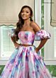 Rachel Allan 70921 High Slit Two Piece Dress