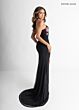 Rachel Allan 70926 High Slit Sweetheart Neckline Dress