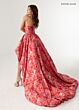 Rachel Allan 70928 Bubble Skirt High-Low Dress