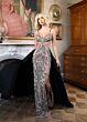 Rachel Allan 70929 High Slit Embellished Dress