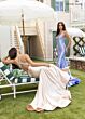 Rachel Allan 70932 Exposed Back Plunging Neckline Dress