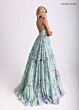 Rachel Allan 70935 Tiered Skirt Floral Dress