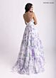 Rachel Allan 70935 Tiered Skirt Floral Dress
