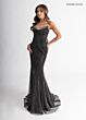 Rachel Allan 70936 Peak-A-Boo Neckline Embellished Dress