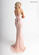 Rachel Allan 70936 Peak-A-Boo Neckline Embellished Dress