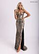 Rachel Allan 70948 Side Slit Embellished Dress