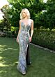 Rachel Allan 70948 Side Slit Embellished Dress