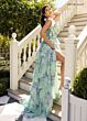 Rachel Allan 70953 Tiered Ruffle Skirt Lace-Up Dress