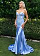 Rachel Allan 70957 Corset Bodice Lace-Up Dress