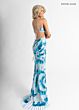 Rachel Allan 70962 Cutout Side Lace-Up Dress