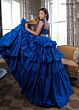 Rachel Allan 70966 Tiered Ruffle Skirt Two-Piece Dress