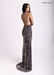 Rachel Allan 70970 Plunging Neckline Embellished Dress