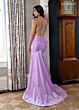 Rachel Allan 70983 Strappy Back High Slit Dress