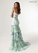 Rachel Allan 70995 Tiered Ruffle Skirt Sweetheart Neck Dress