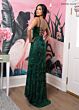 Rachel Allan 70999 Scoop Neckline Embellished Dress