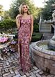 Rachel Allan 70999 Scoop Neckline Embellished Dress
