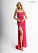 Rachel Allan 70999 Scoop Neckline Embellished Dress
