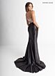 Rachel Allan 71000 High Slit One Shoulder Two-Piece Dress