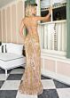 Rachel Allan 71005 Double Strap Embellished Dress