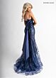 Rachel Allan 71008 Bow Back Embellished Dress