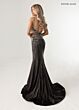 Rachel Allan 71009 Spaghetti Strap Embellished Dress