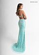 Rachel Allan 71011 Strappy Back Embellished Dress