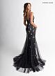 Rachel Allan 71013 High Slit Strapless Dress