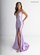 Rachel Allan 71014 Cutout Back Embellished Dress
