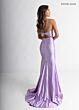 Rachel Allan 71014 Cutout Back Embellished Dress