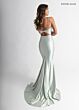Rachel Allan 71014 Cutout Back Embellished Dress