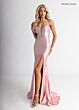 Rachel Allan 71014 Cutout Back Embellished Dress