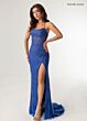 Rachel Allan 71025 Halter Strap Embellished Dress