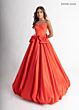 Rachel Allan 71035 Bubble Skirt Strapless Dress